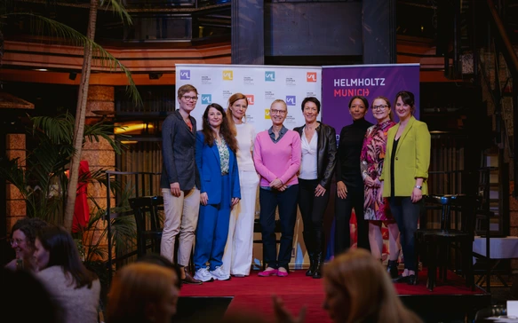 Gruppenfoto auf dem Event Inspiring Careers – Insights on Female Leadership