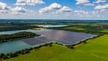 Floating PV Project Sellingen in drone view