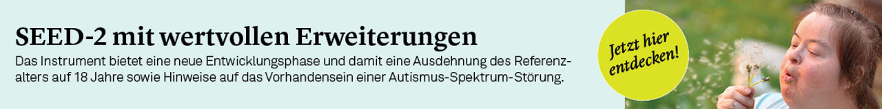 Hinweis auf das Testverfahren SEED-2