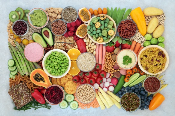 Vegane Nahrungsmittel