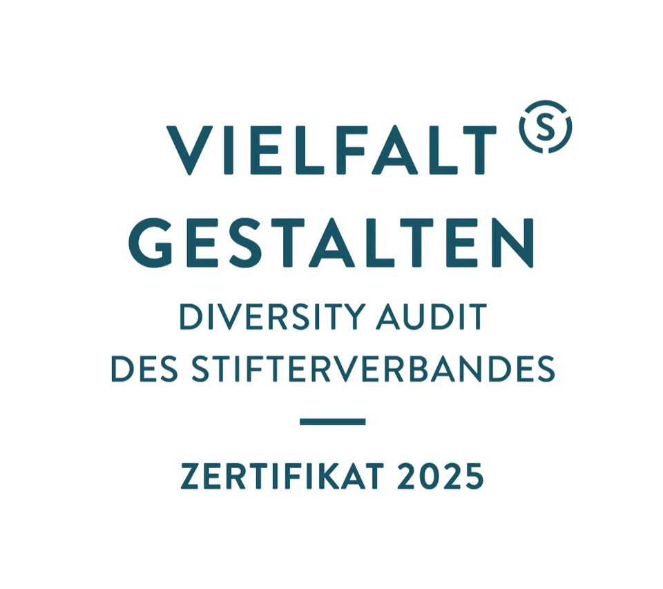 Vielfalt gestalten - Diversity Audit des Stifterverbandes 
Zertifikat 2025 für Helmholtz Munich