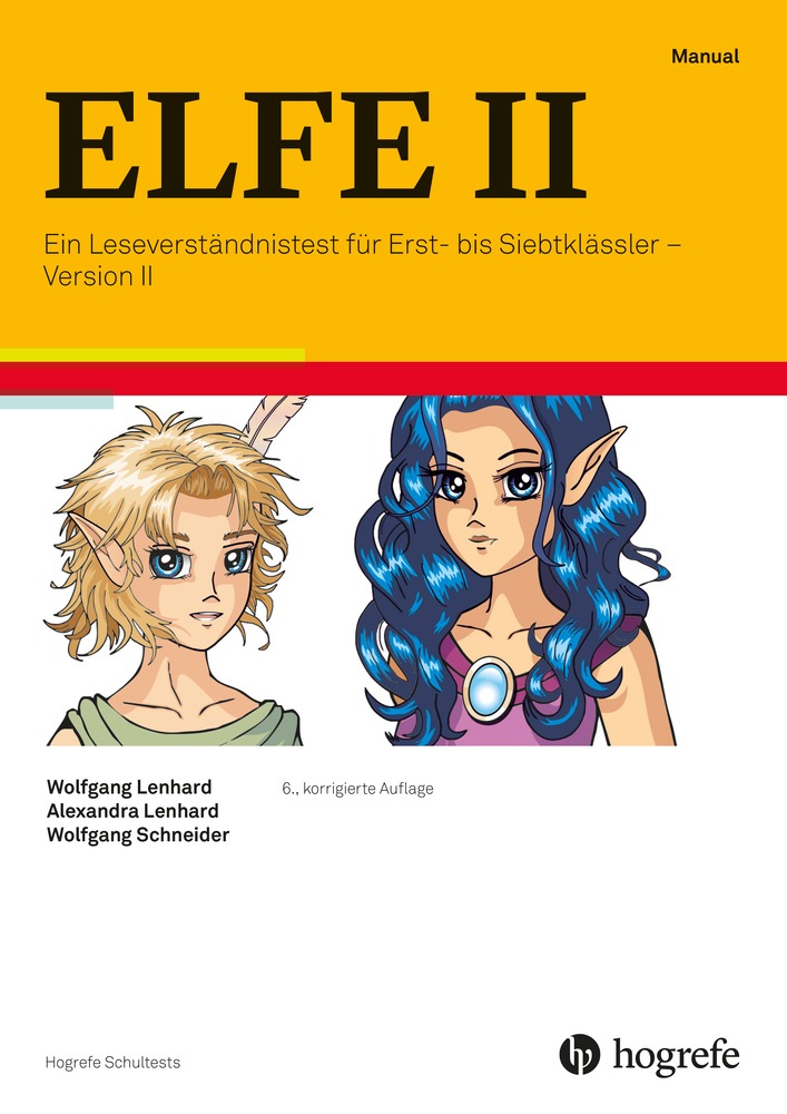 Coverbild des Titels ELFE II - Ein Leseverständnistest für Erst- bis Siebtklässler – Version II