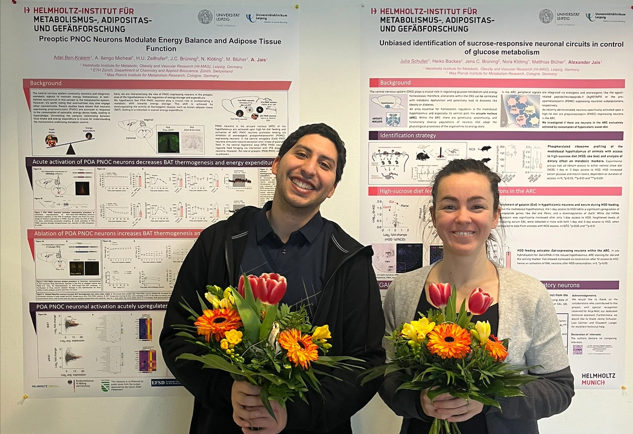 Adel Ben-Kraiem und Julia Schuller, Posterpreis LRF 2024