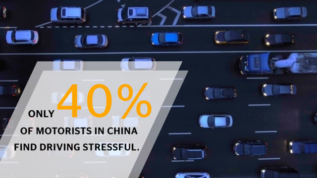 Mobility Study: Connected driving equals relaxed driving (China)