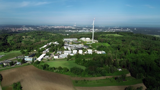 the Fraunhofer ICT from above