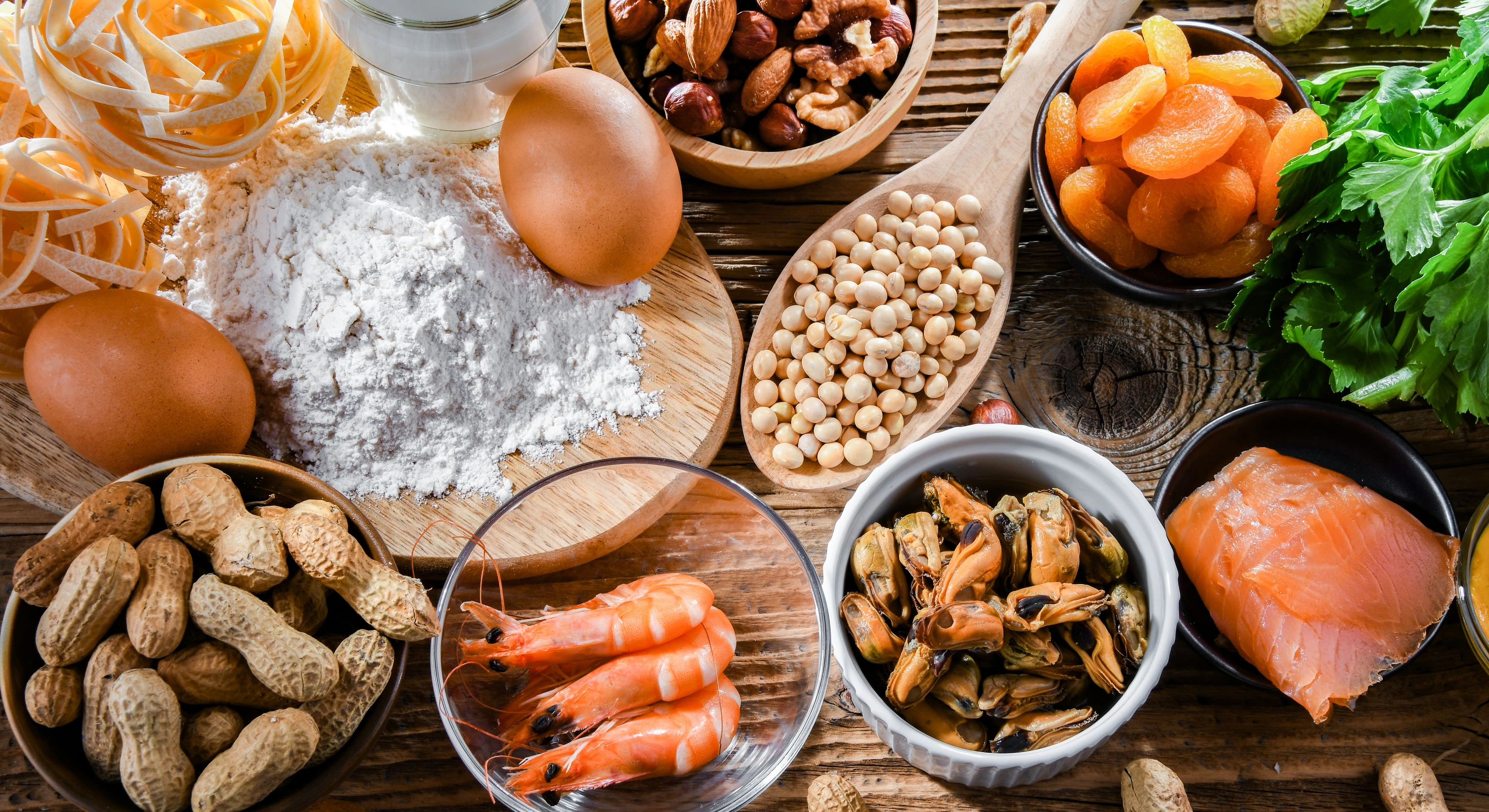 Nahrungsmittel, die Allergien verursachen können