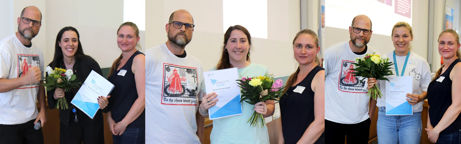 Collage: Die Gewinnerinnen des Posterpreises beim LRF 2026