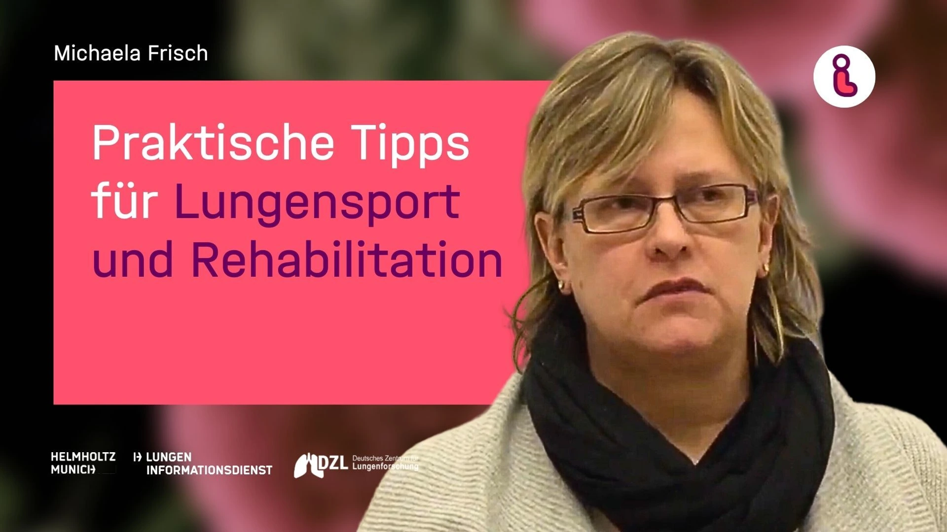 Video-Vorschau: Lungensport und Reha mit Michaela Frisch