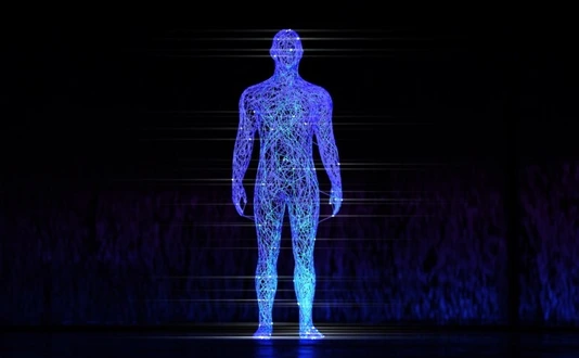Screenshot Video AI Human Body