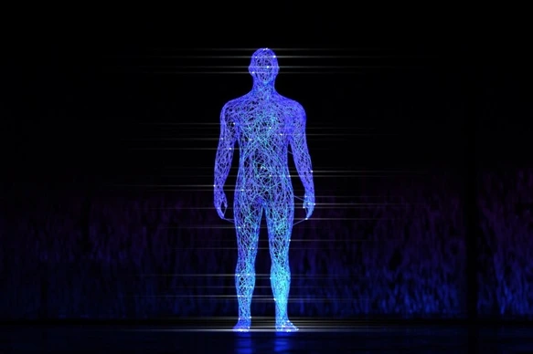 Screenshot Video AI Human Body