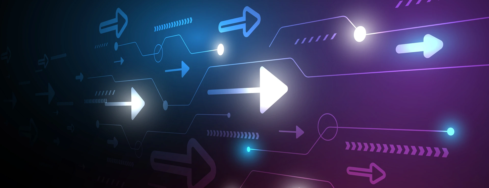 neon arrow speed background