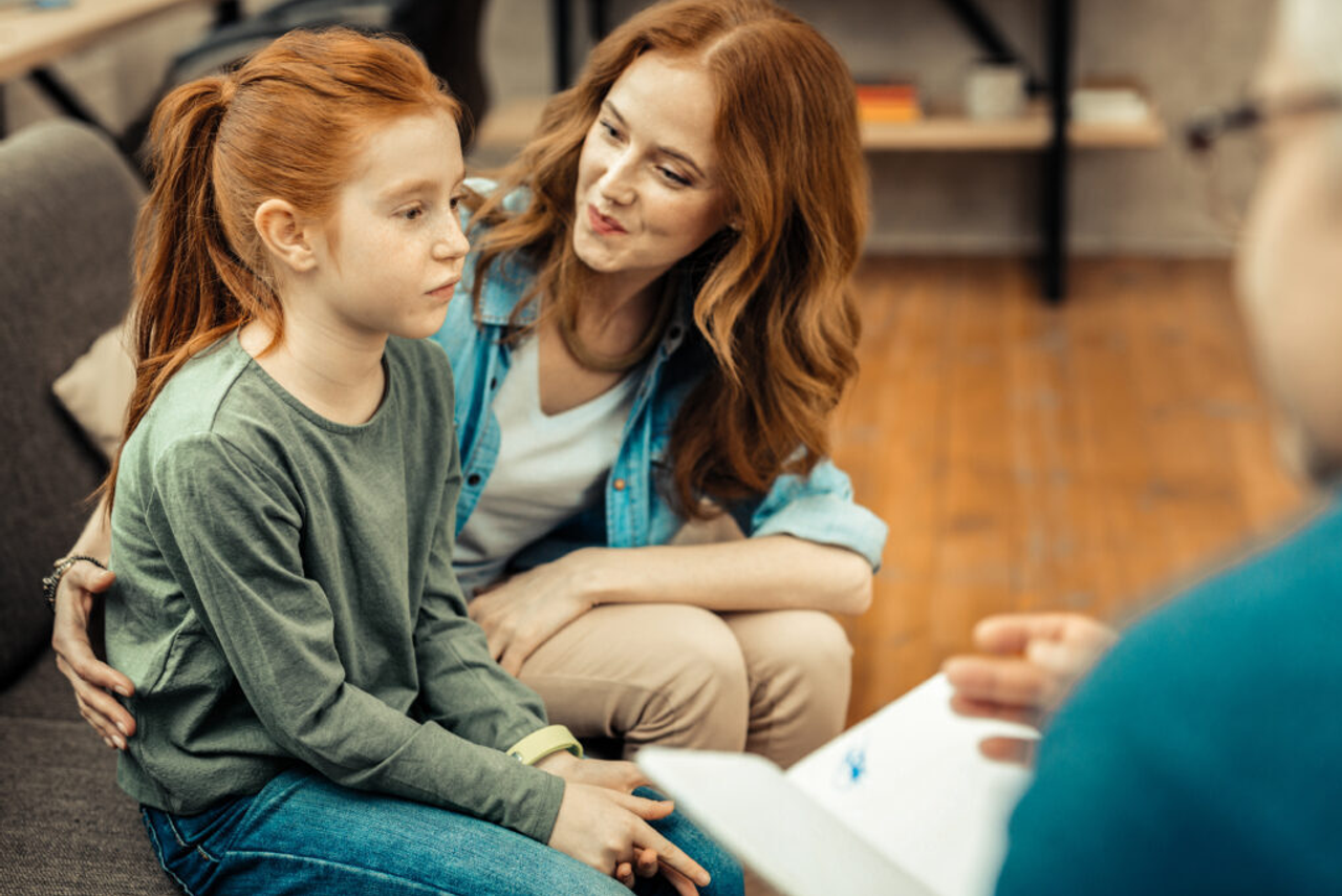 Child,With,Autism.,Nice,Sad,Girl,Looking,In,Front,Of