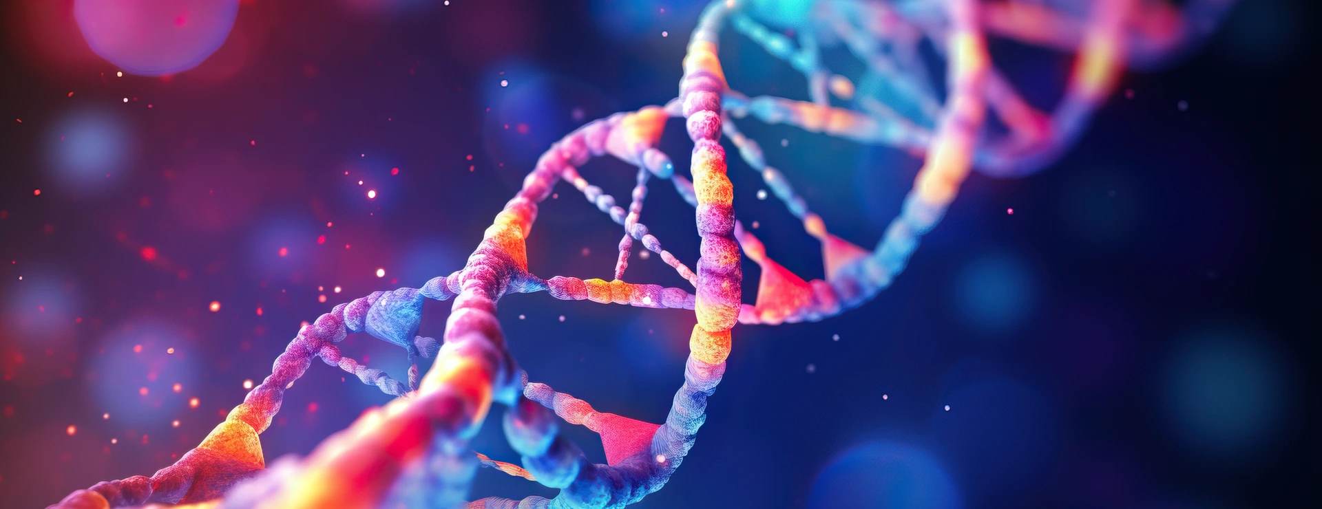 DNA Helix Lila Pink