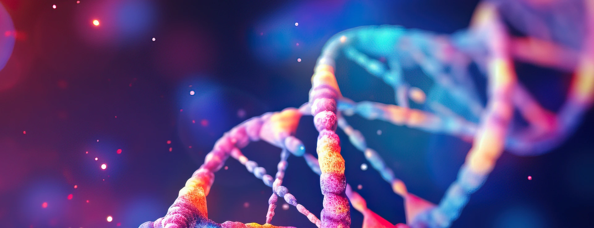 DNA Helix Lila Pink