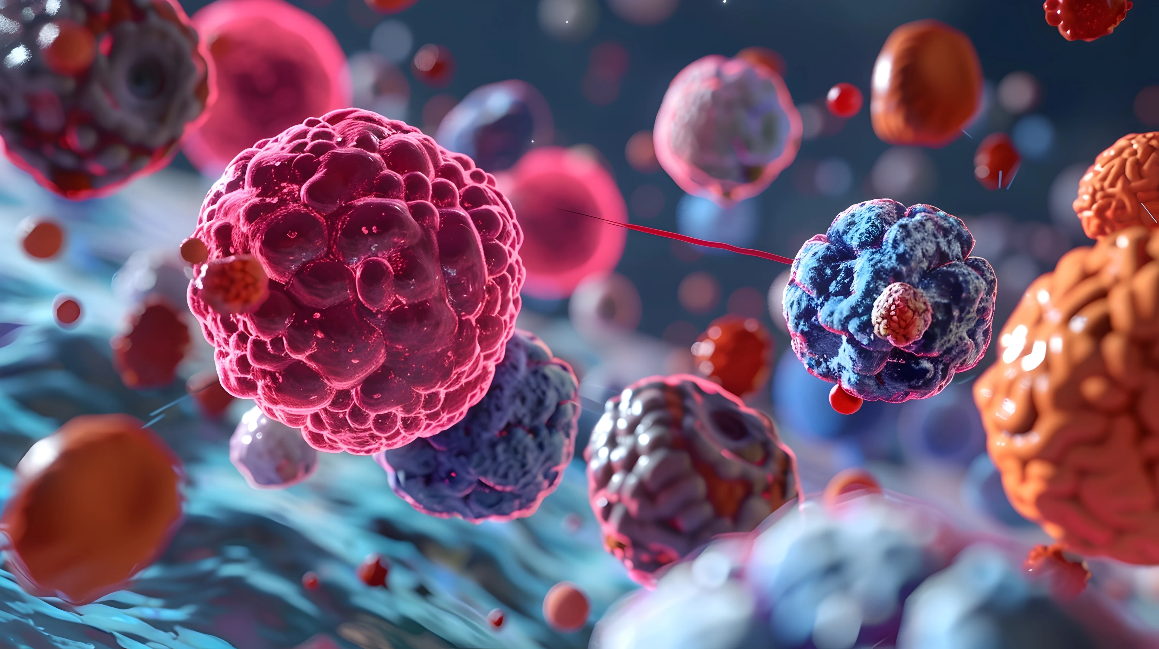 Microscopic Visualization of Cell Sorting via Advanced Flow Cytometry Techniques description This