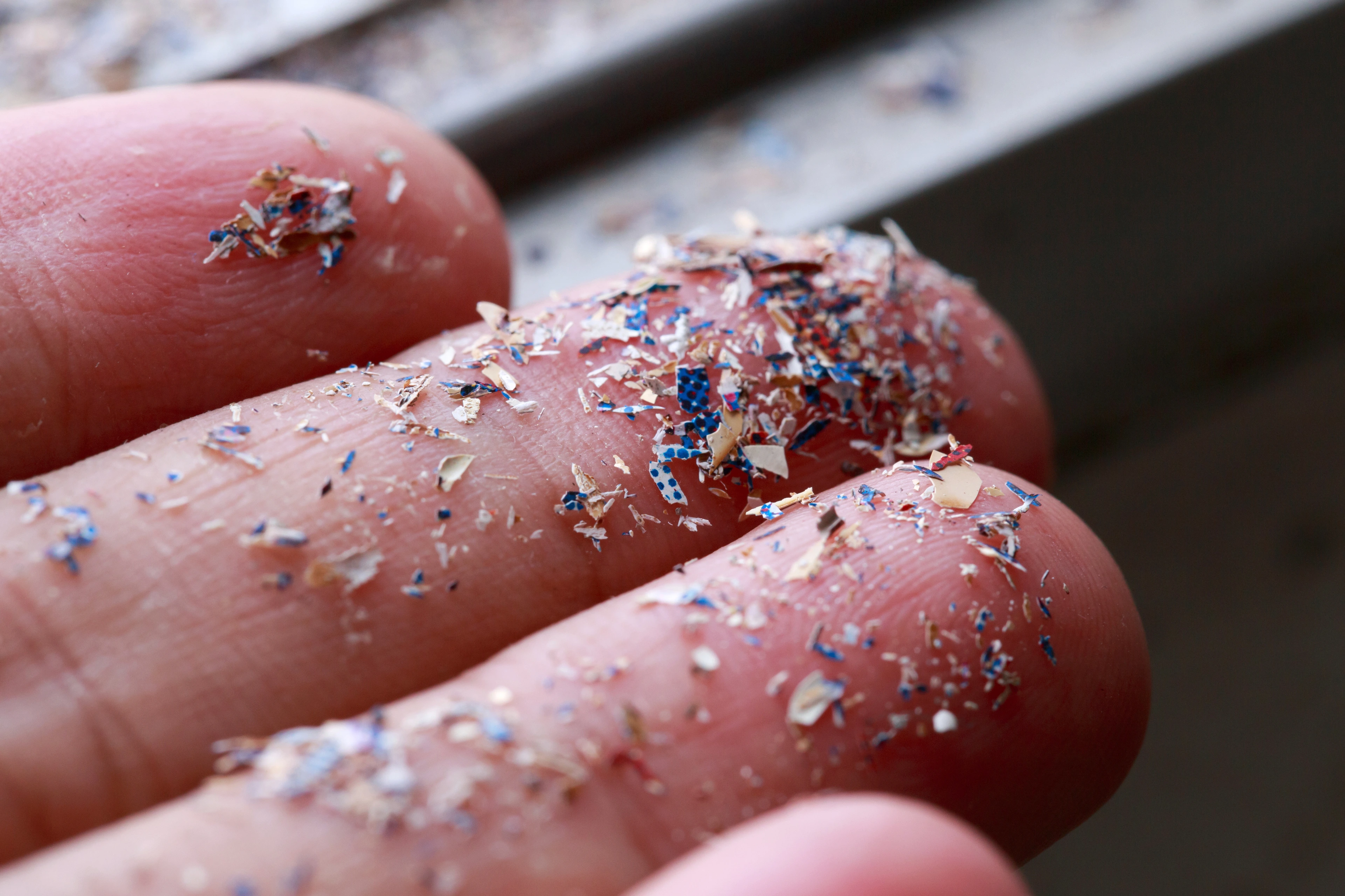 Microplastic in spatial exposomics
