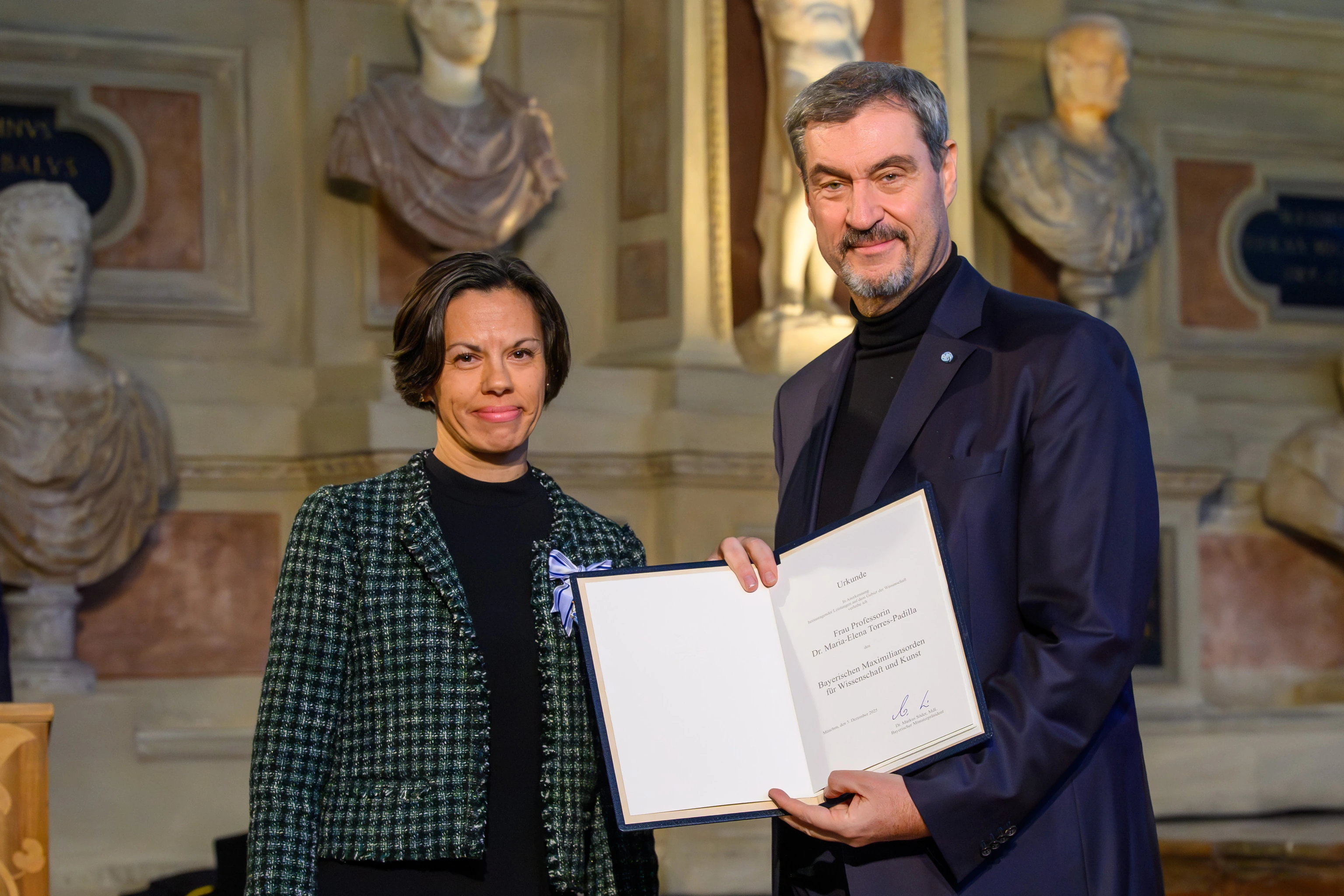 Verleihung des Bayerischen Maximiliansordens