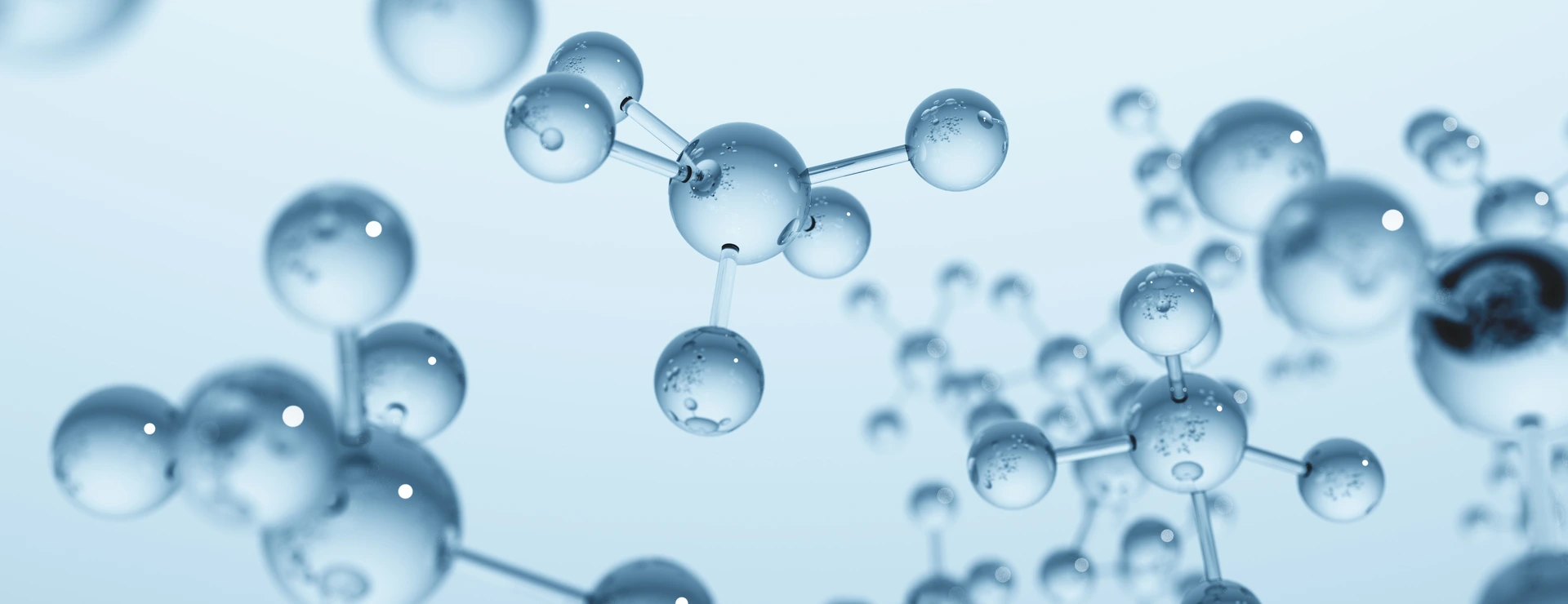 Blue molecule