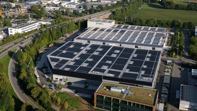 the Solar Trade headquarters from above