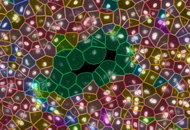 Fatty tissue from fresh frozen sample