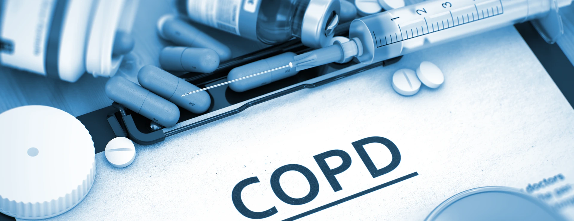 COPD Diagnosis. Medical Concept.