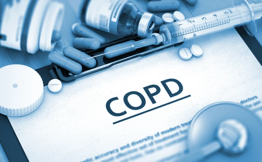 COPD Diagnosis. Medical Concept.