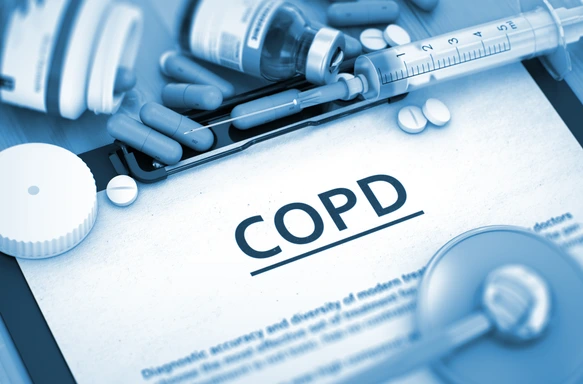 COPD Diagnosis. Medical Concept.