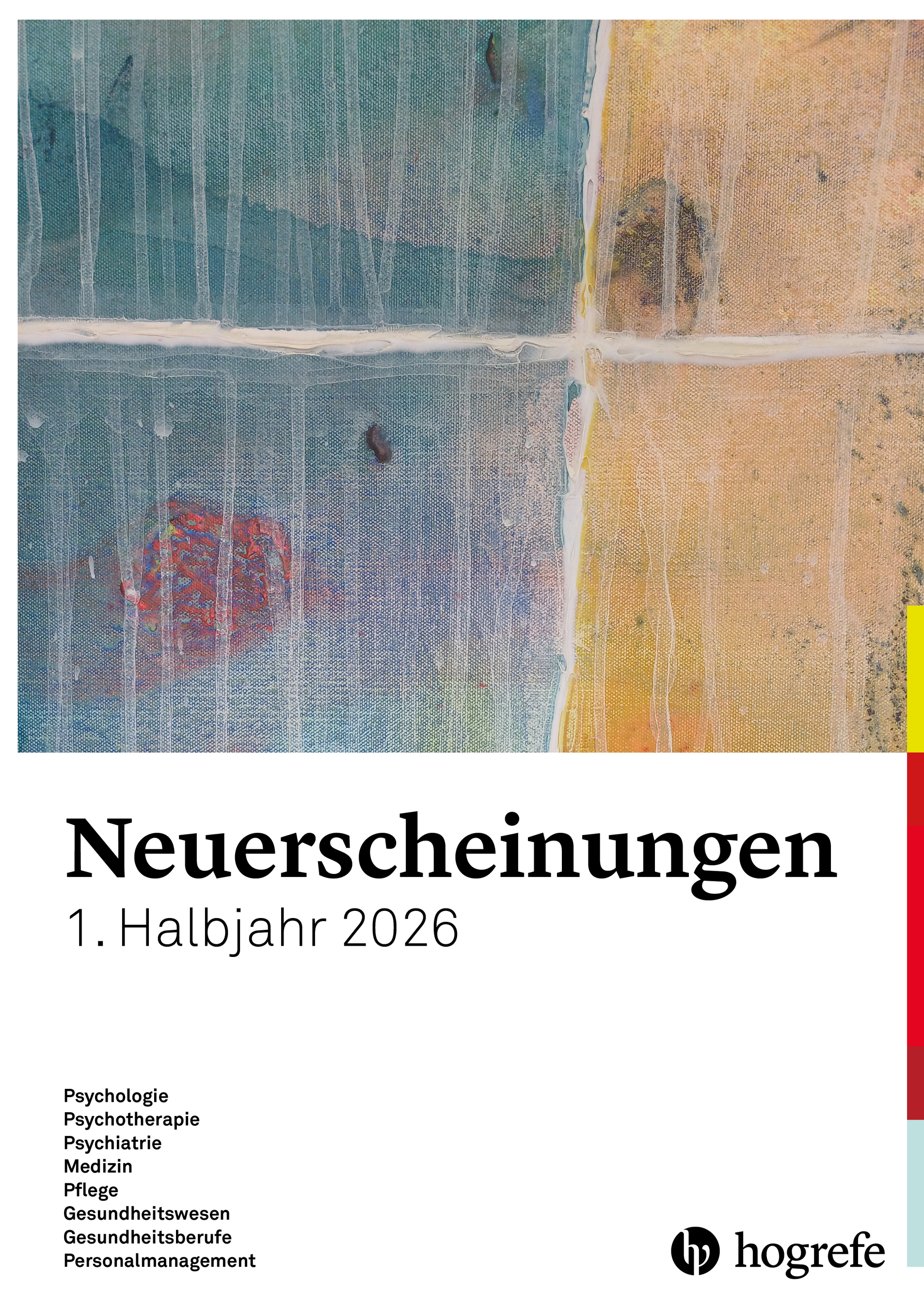 Cover des Prospekts "Neuerscheinungen 1. Halbjahr 2026"