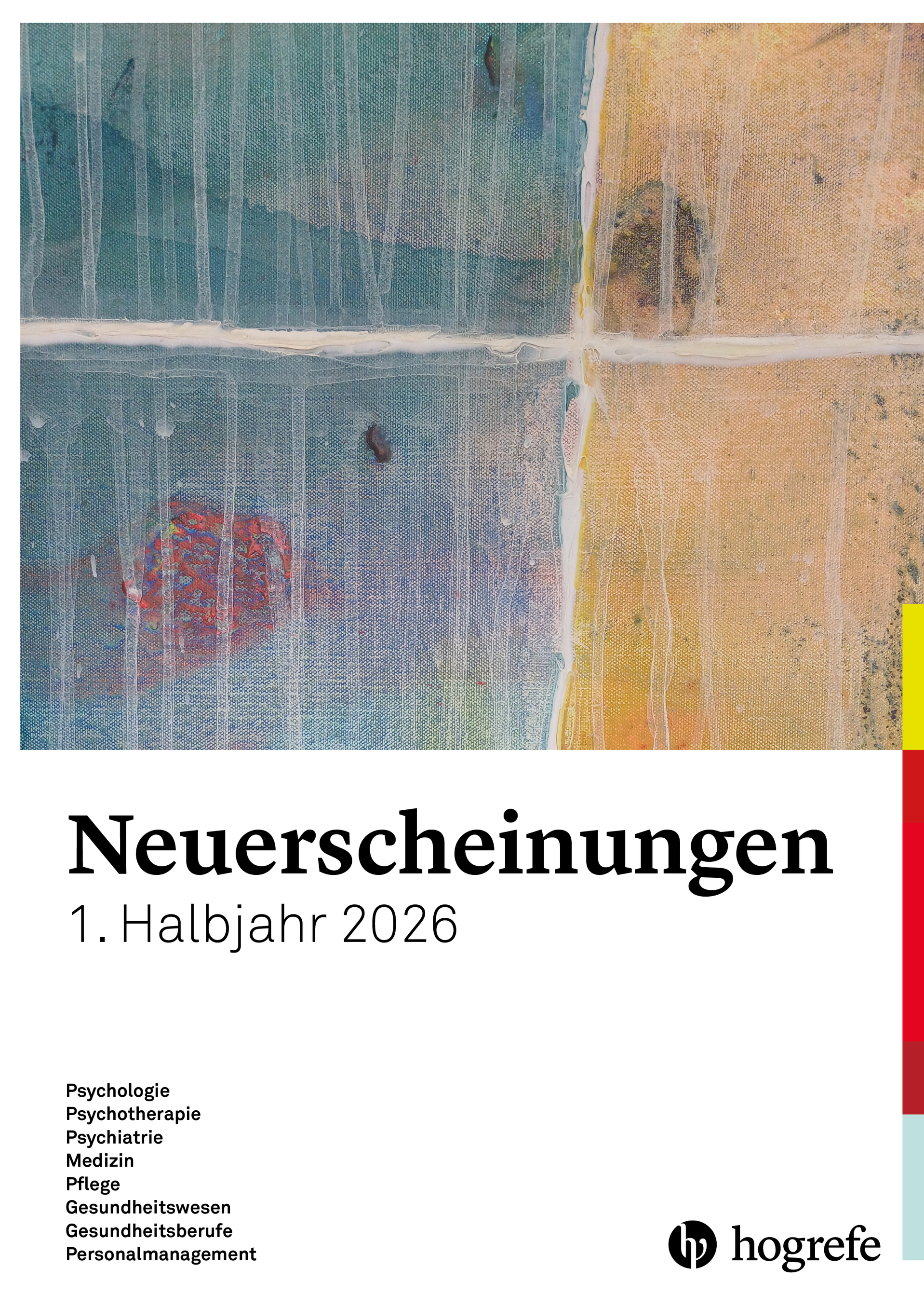 Cover des Prospekts "Neuerscheinungen 1. Halbjahr 2026"