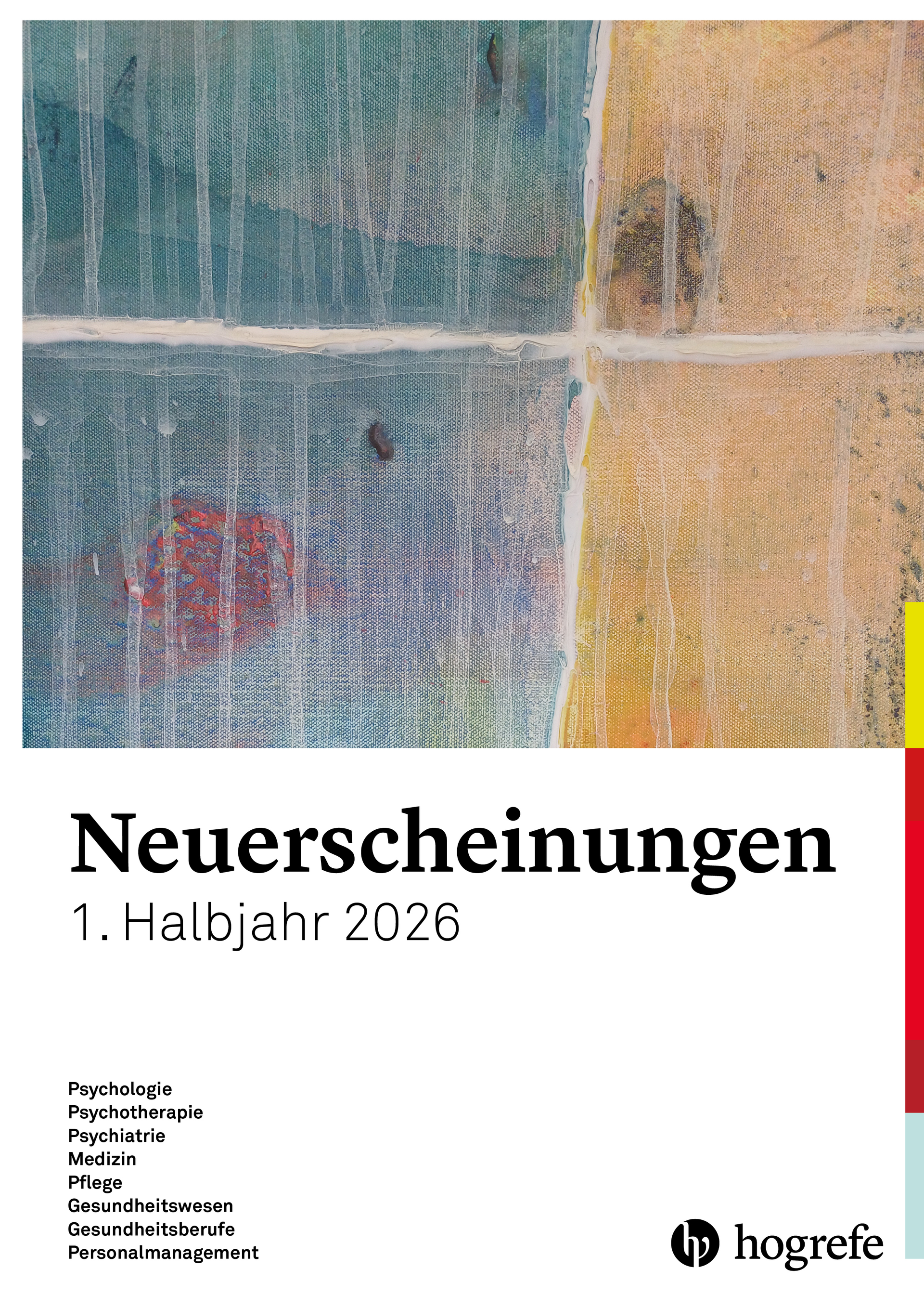 Cover des Prospekts "Neuerscheinungen 1. Halbjahr 2026"
