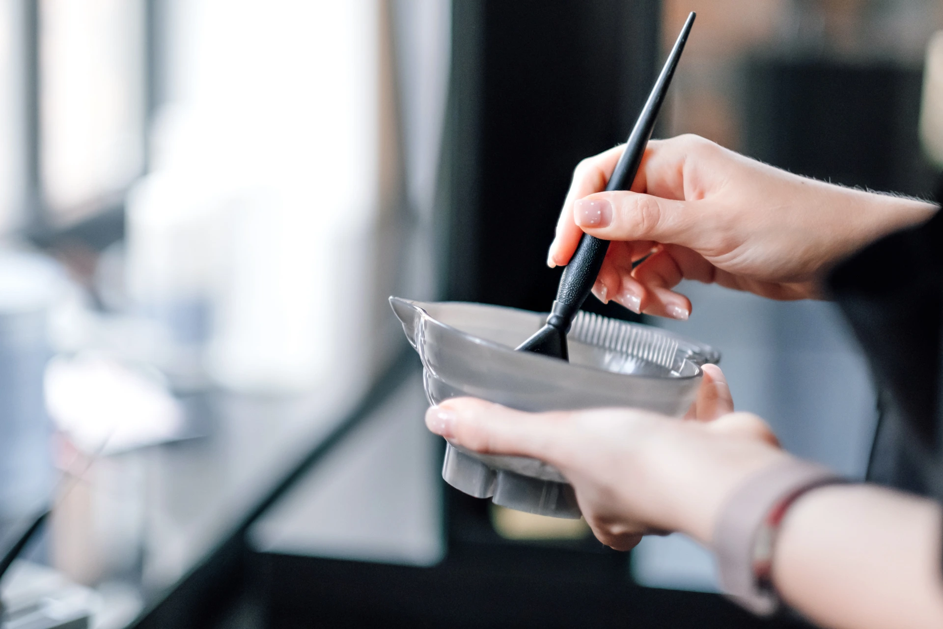 Frisör und die Risiken für Allergie