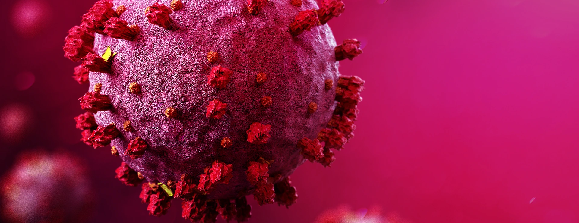 Coronavirus Covid-19 background - 3d rendering