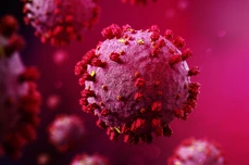 Coronavirus Covid-19 background - 3d rendering