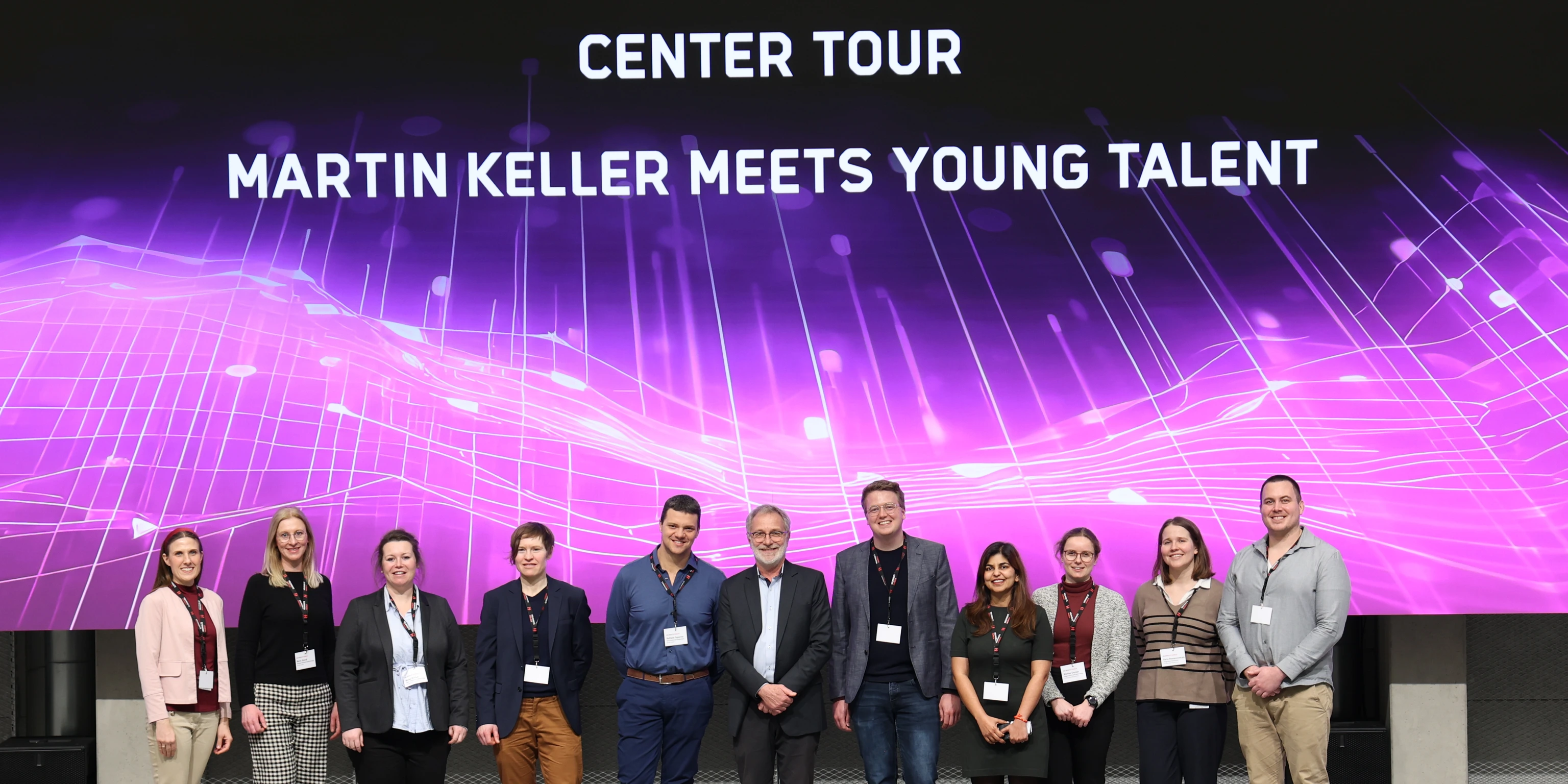 Visit by Martin Keller