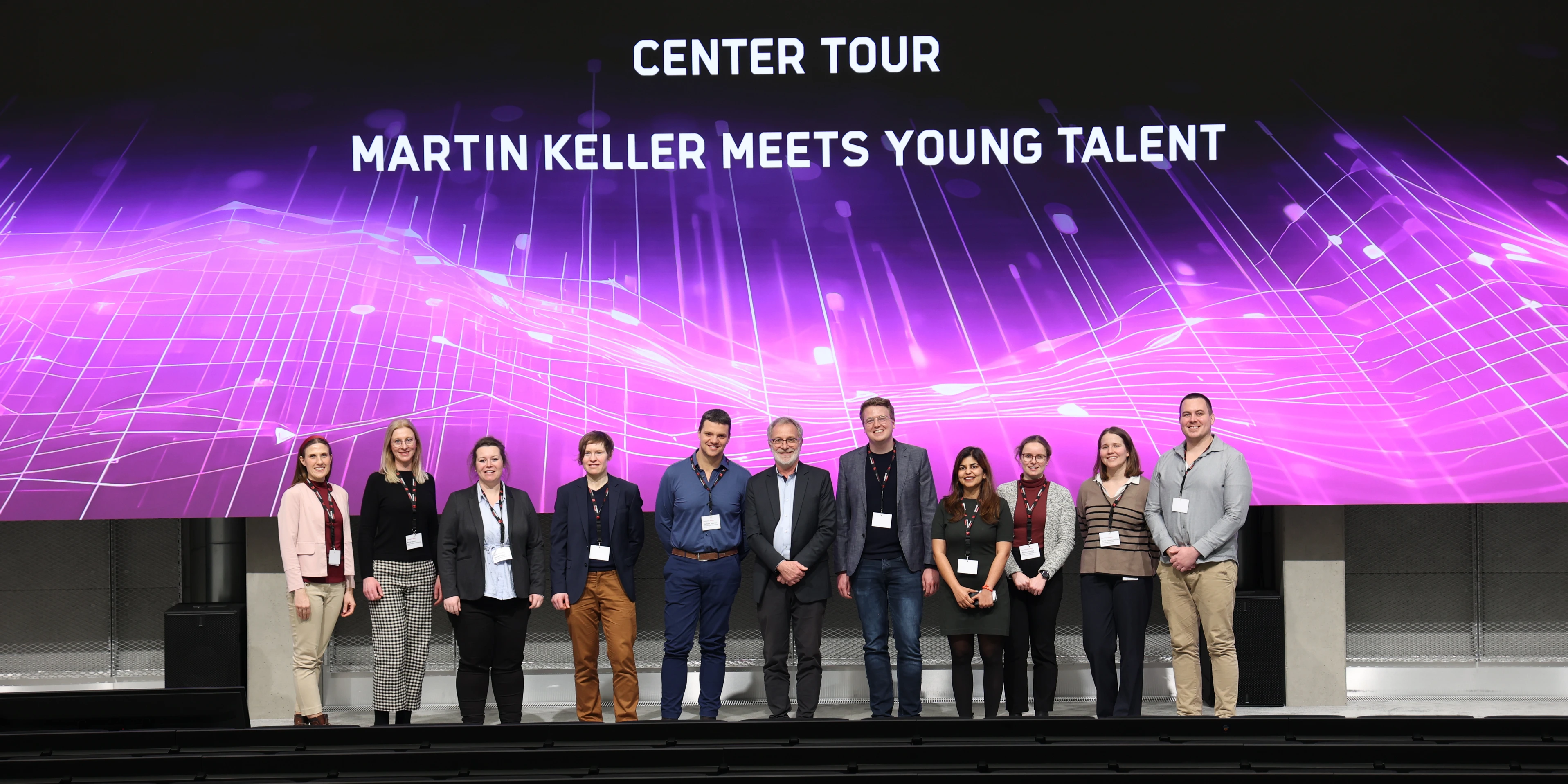 Visit by Martin Keller