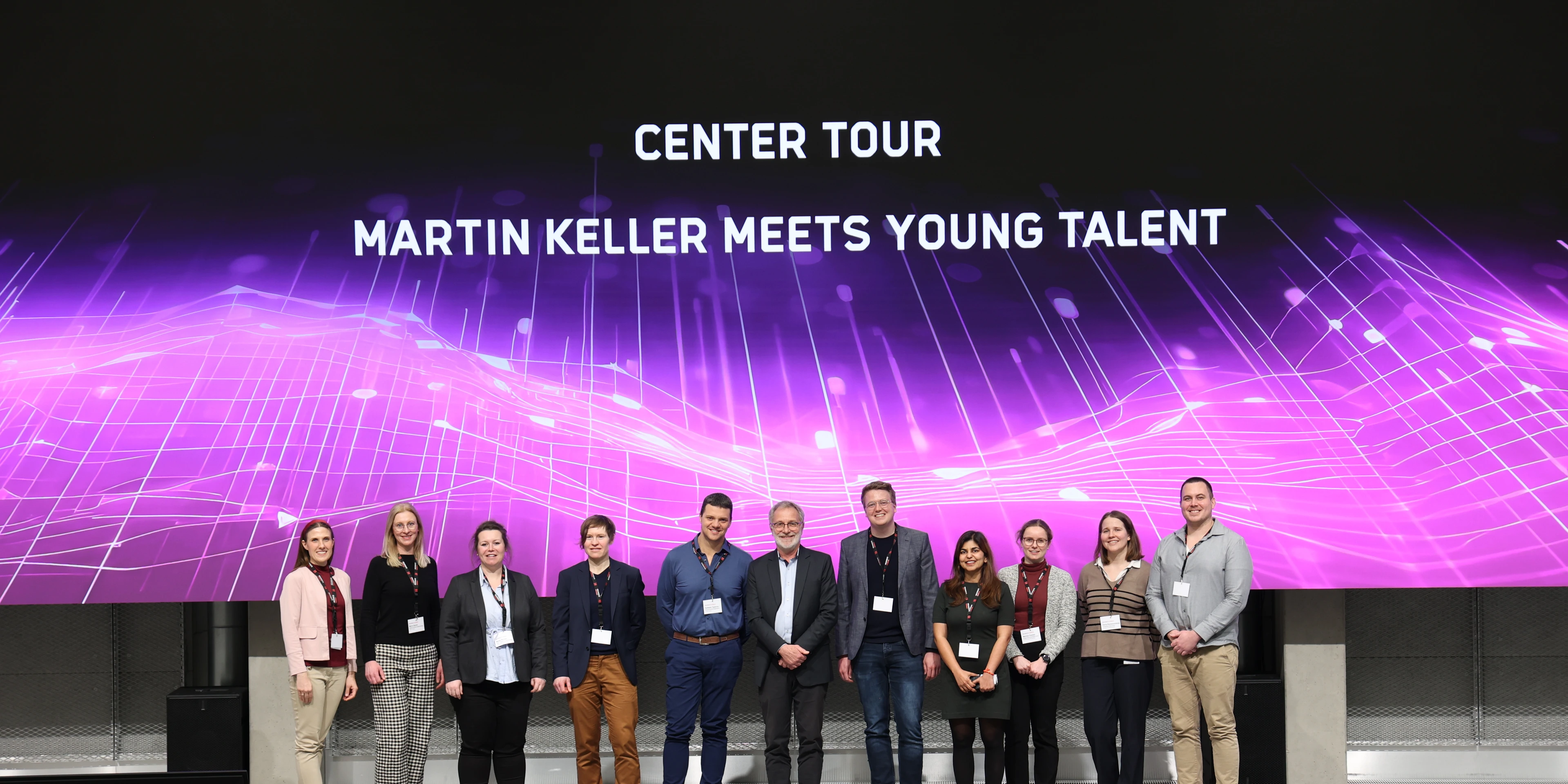 Visit by Martin Keller