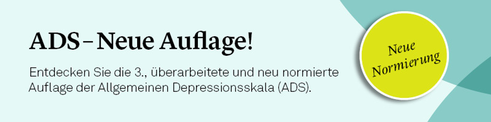 Hinweis auf Neuauflage ADS