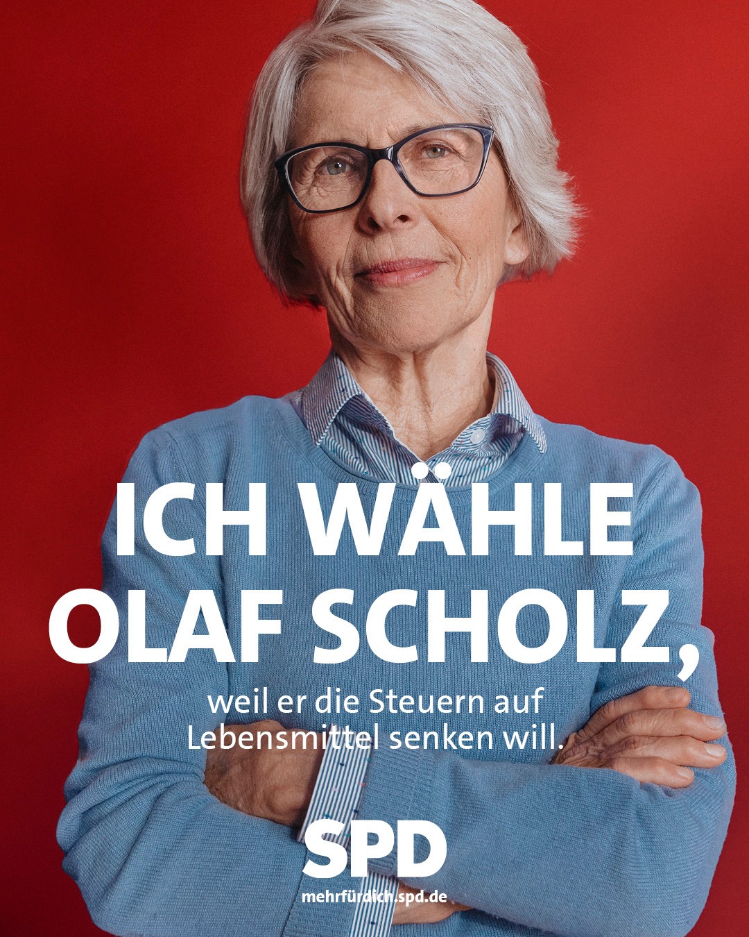 „Ich wähle Olaf Scholz, weil … Steuersenkung“