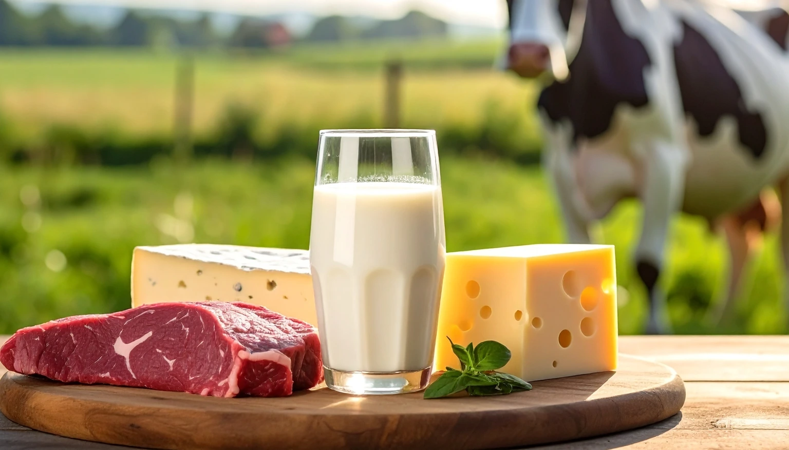 Bei bestehender Kuhmilchallergie kann es zu einer Kreuzreaktion auf rotes Fleisch kommen.