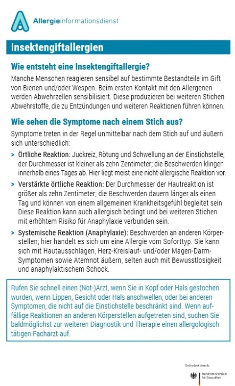 Insektengiftallergie Download