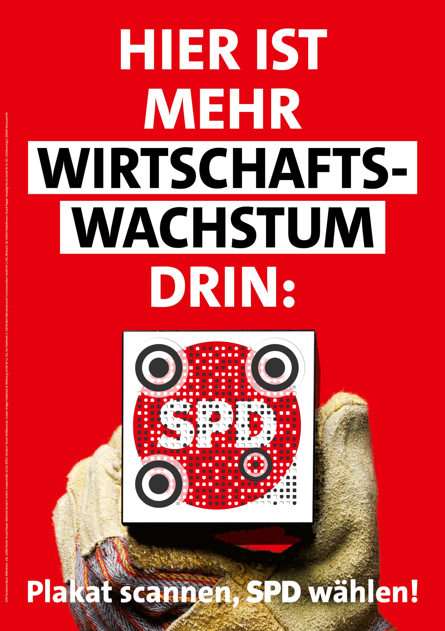 Plakat „Wirtschaftswachstum“