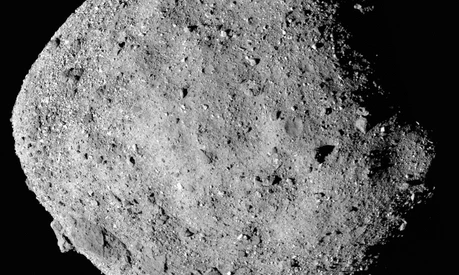 Bennu polycam mosaic obtained before spacecraft arrival