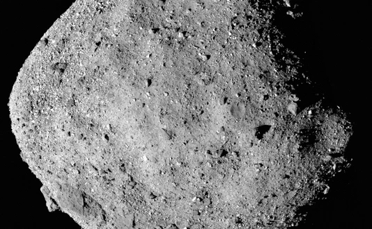 Bennu polycam mosaic obtained before spacecraft arrival