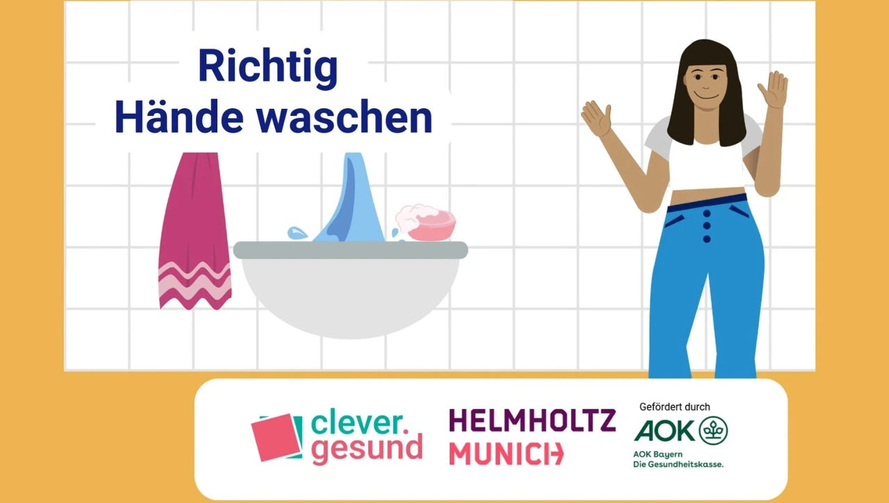Screenshot richtig Hände waschen