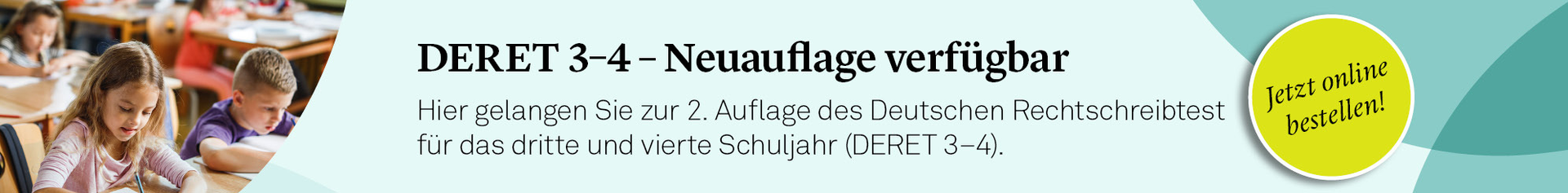 Hinweis auf Neuauflage DERET 3-4