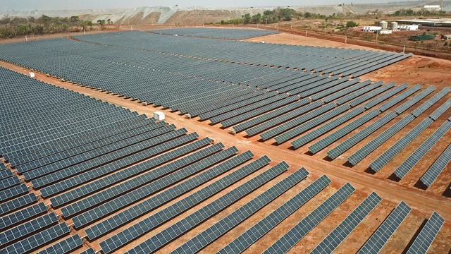 Largest off-grid solar-battery system for mining industry