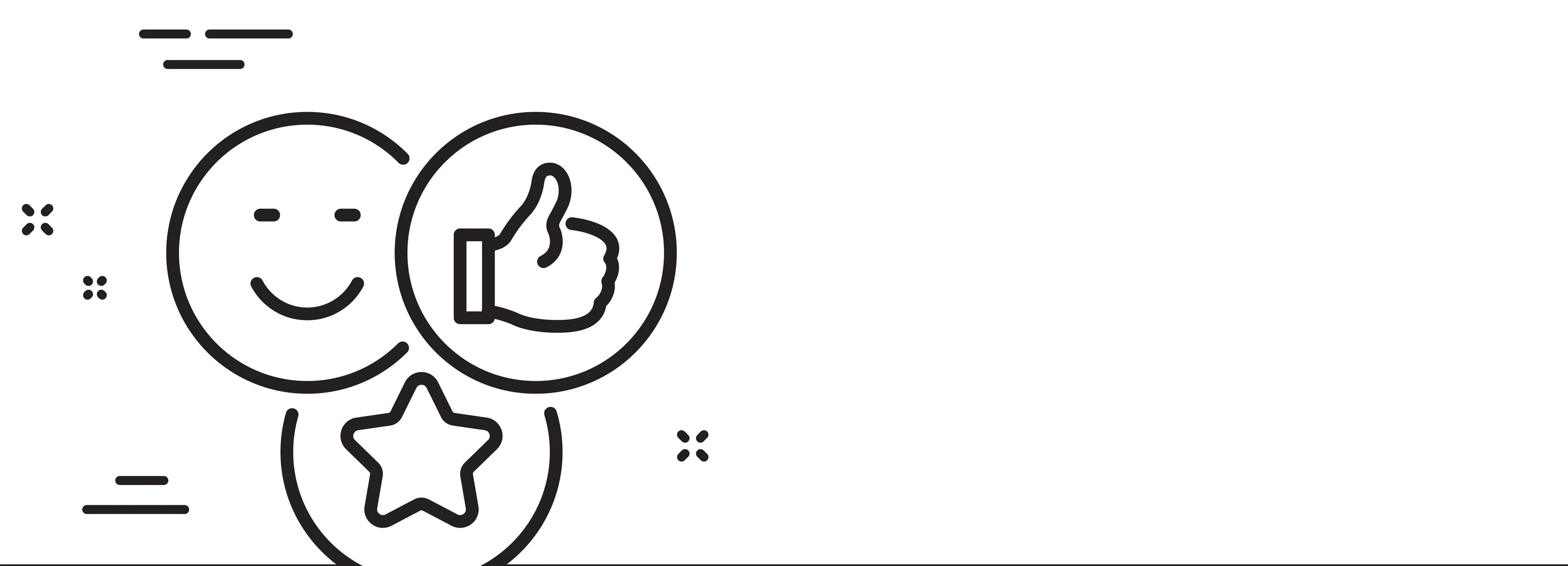 Social media likes line icon