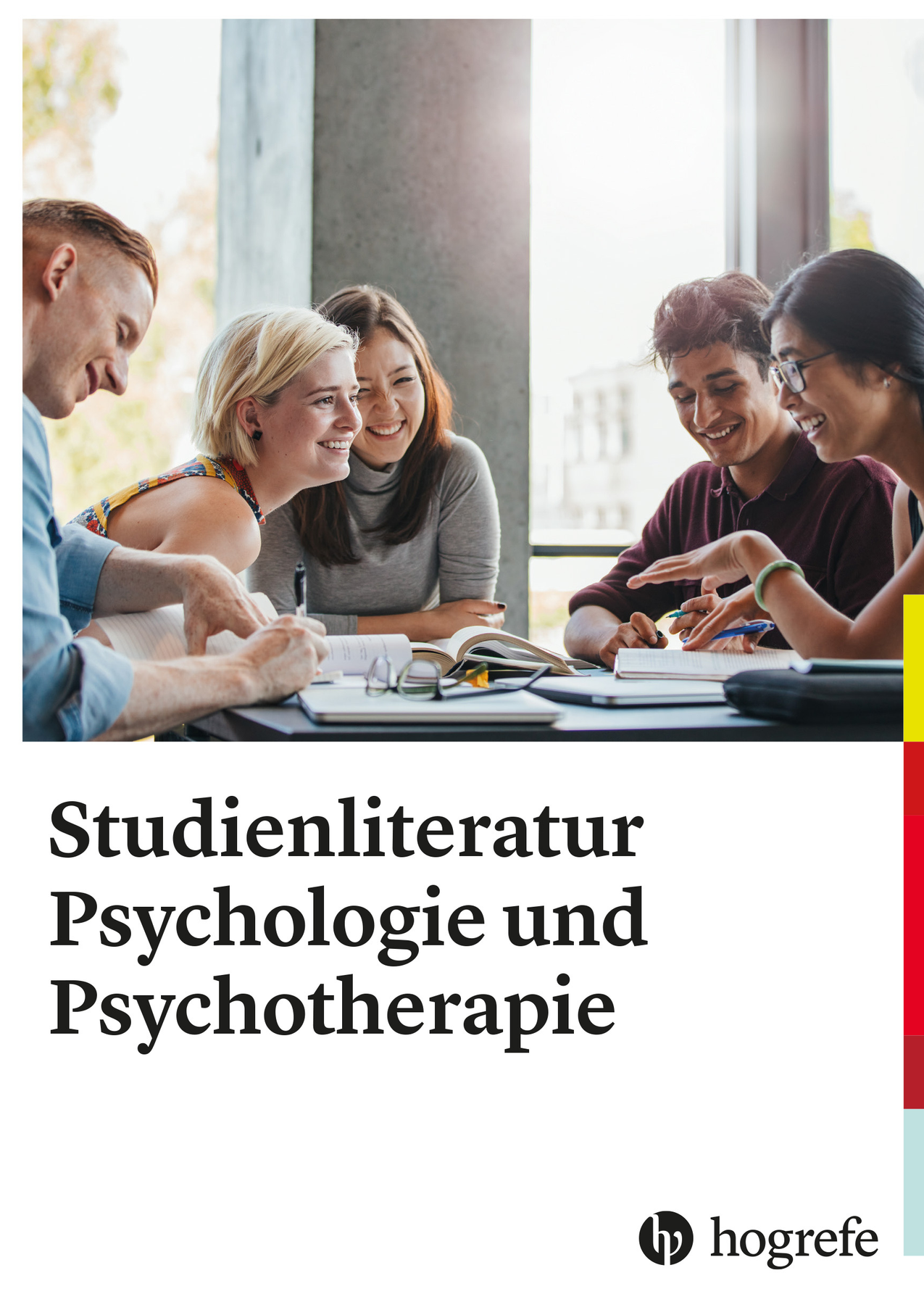 Cover vom Prospekt "Studienliteratur Psychologie und Psychotherapie"