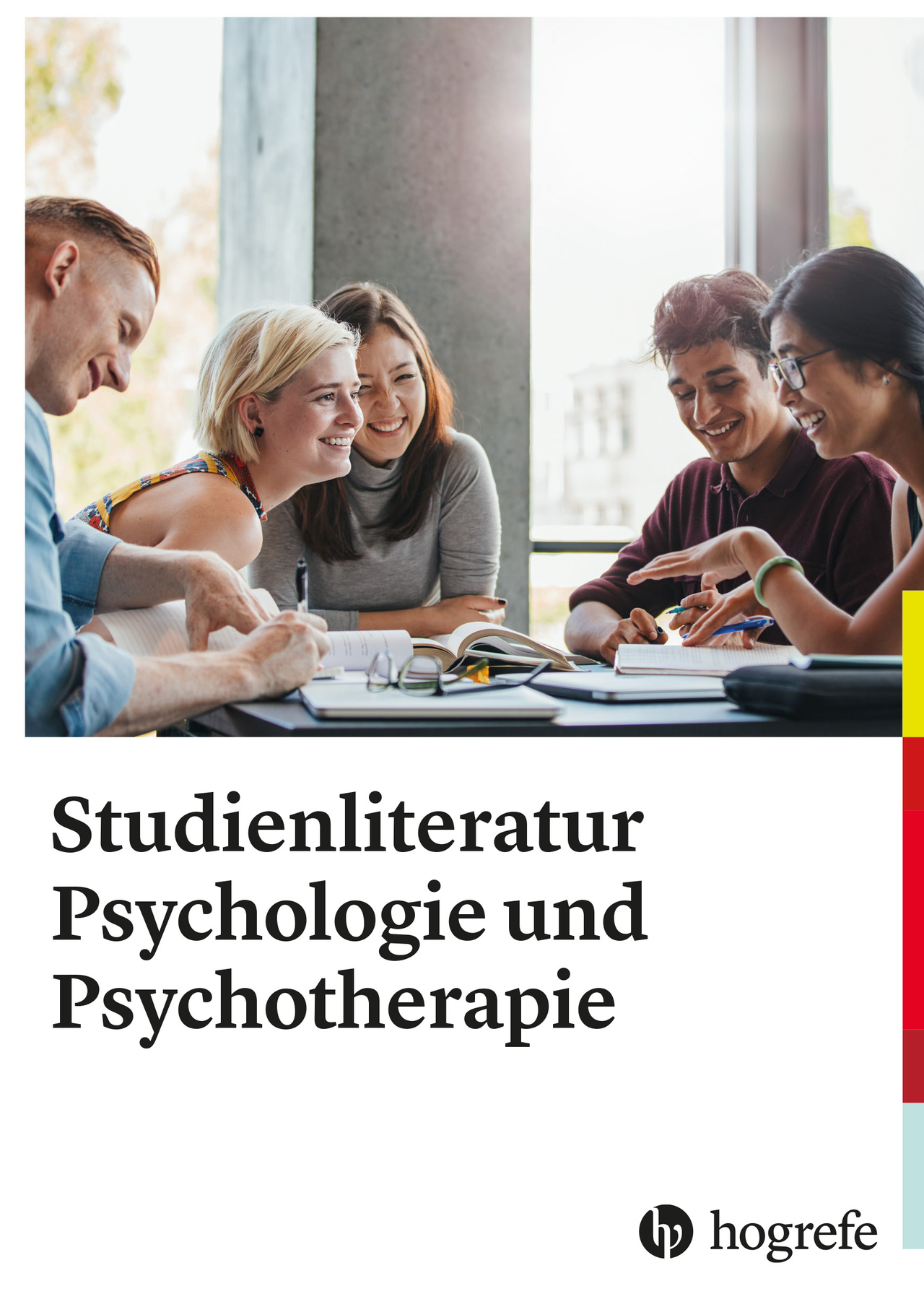 Cover vom Prospekt "Studienliteratur Psychologie und Psychotherapie"