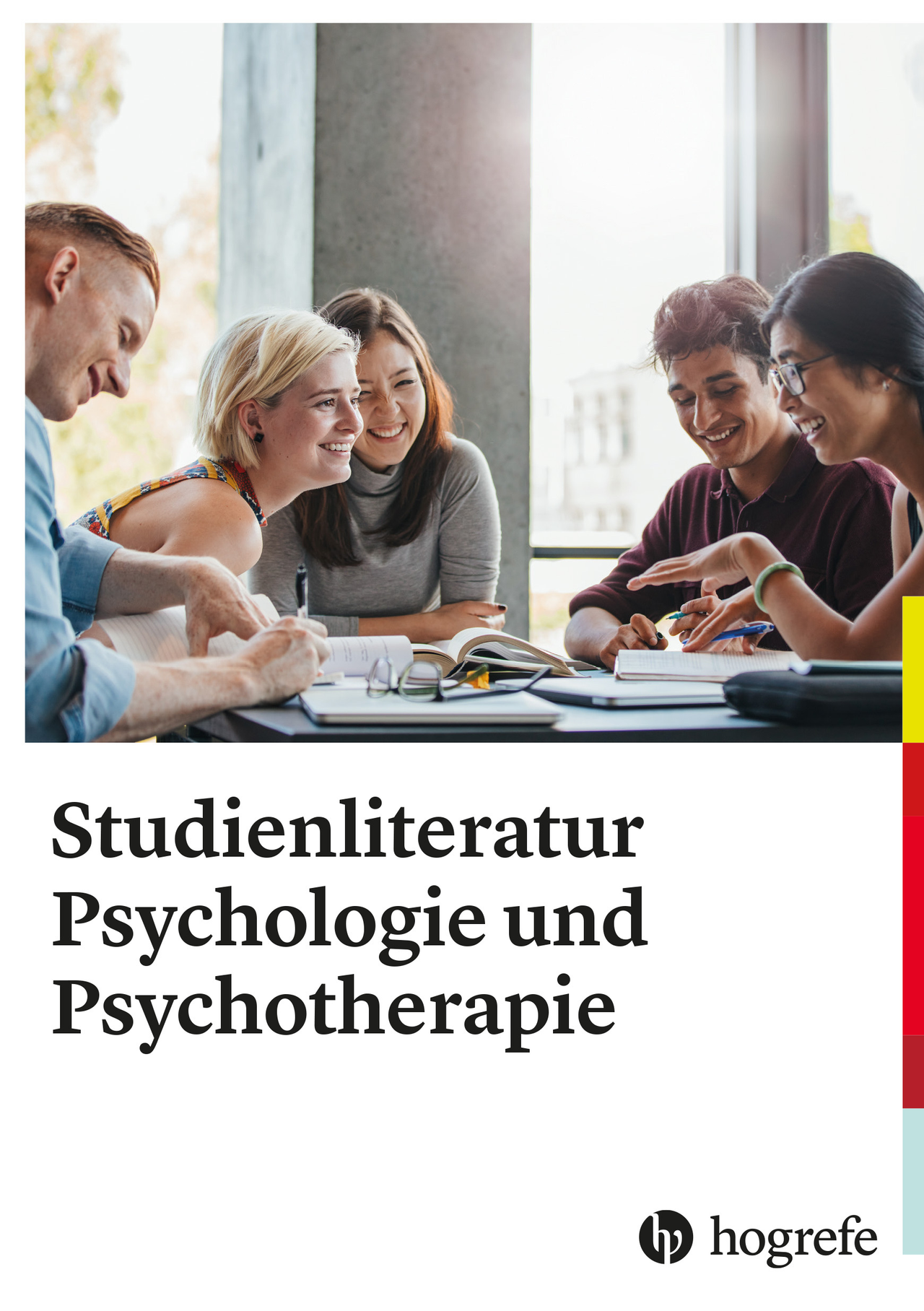 Cover vom Prospekt "Studienliteratur Psychologie und Psychotherapie"